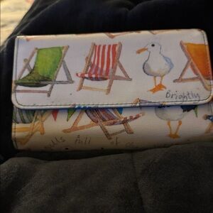 Colorful Beach Theme Women's Wallet